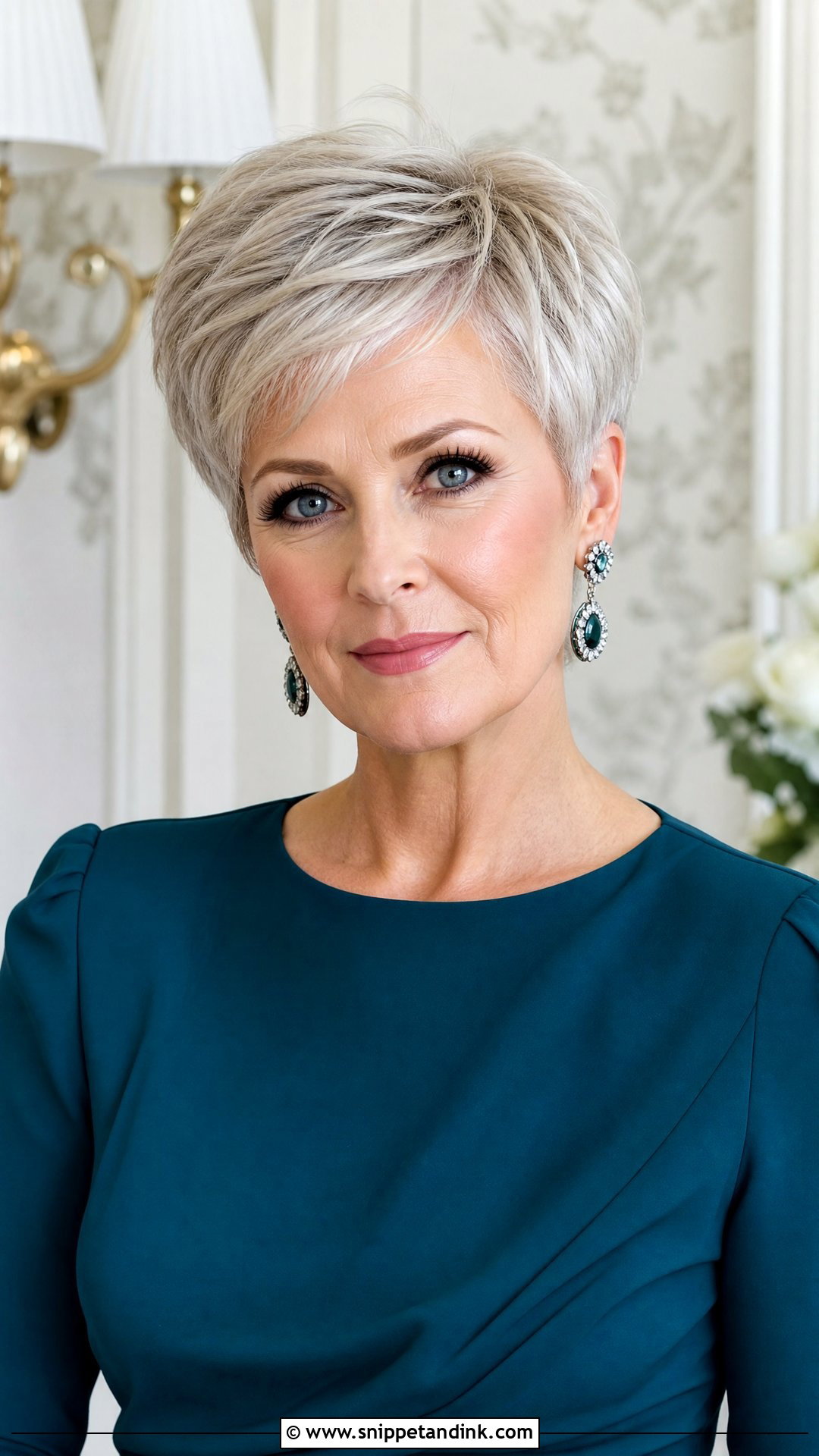 Mother Of The Groom Pixie Cut - Snippet and Ink - 20 Wedding Hair for Mother of the Groom Ideas