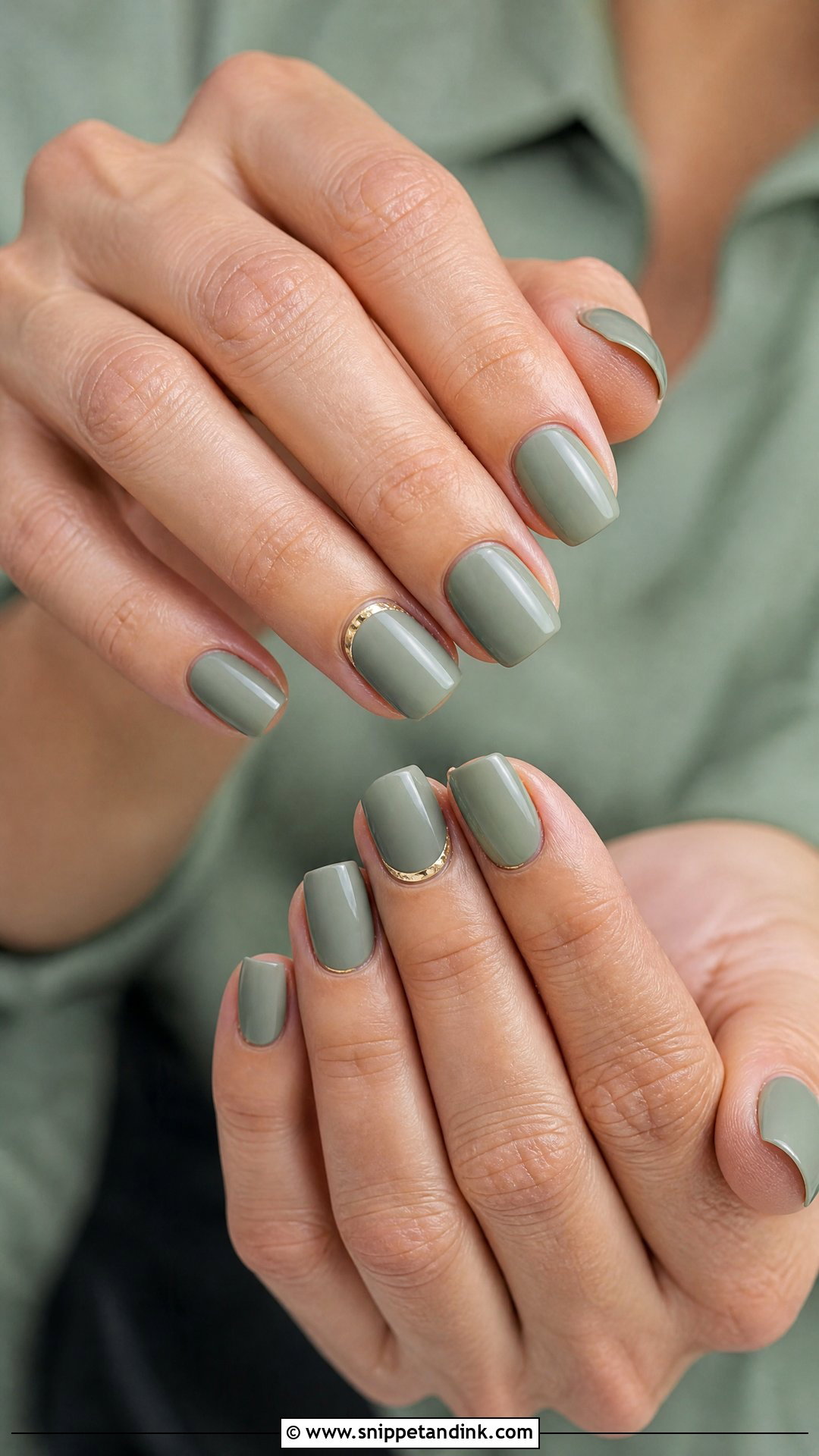 Mother Of The Groom Sage Green Nails - Snippet and Ink - 25 Mother of the Groom Nails