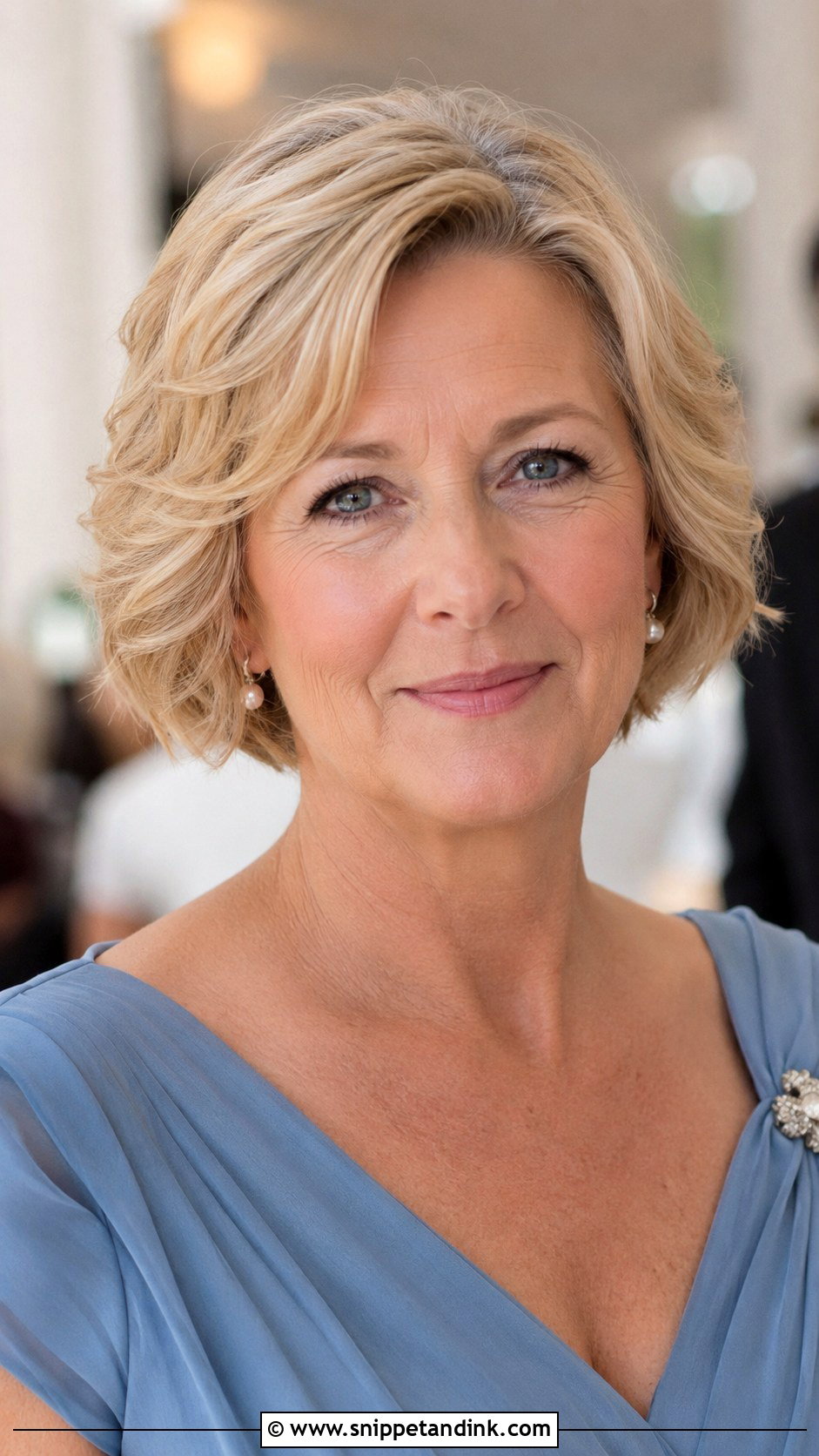 Mother Of The Groom Short Wavy Hair - Snippet and Ink - 15 Hair for Mother of the Groom Ideas