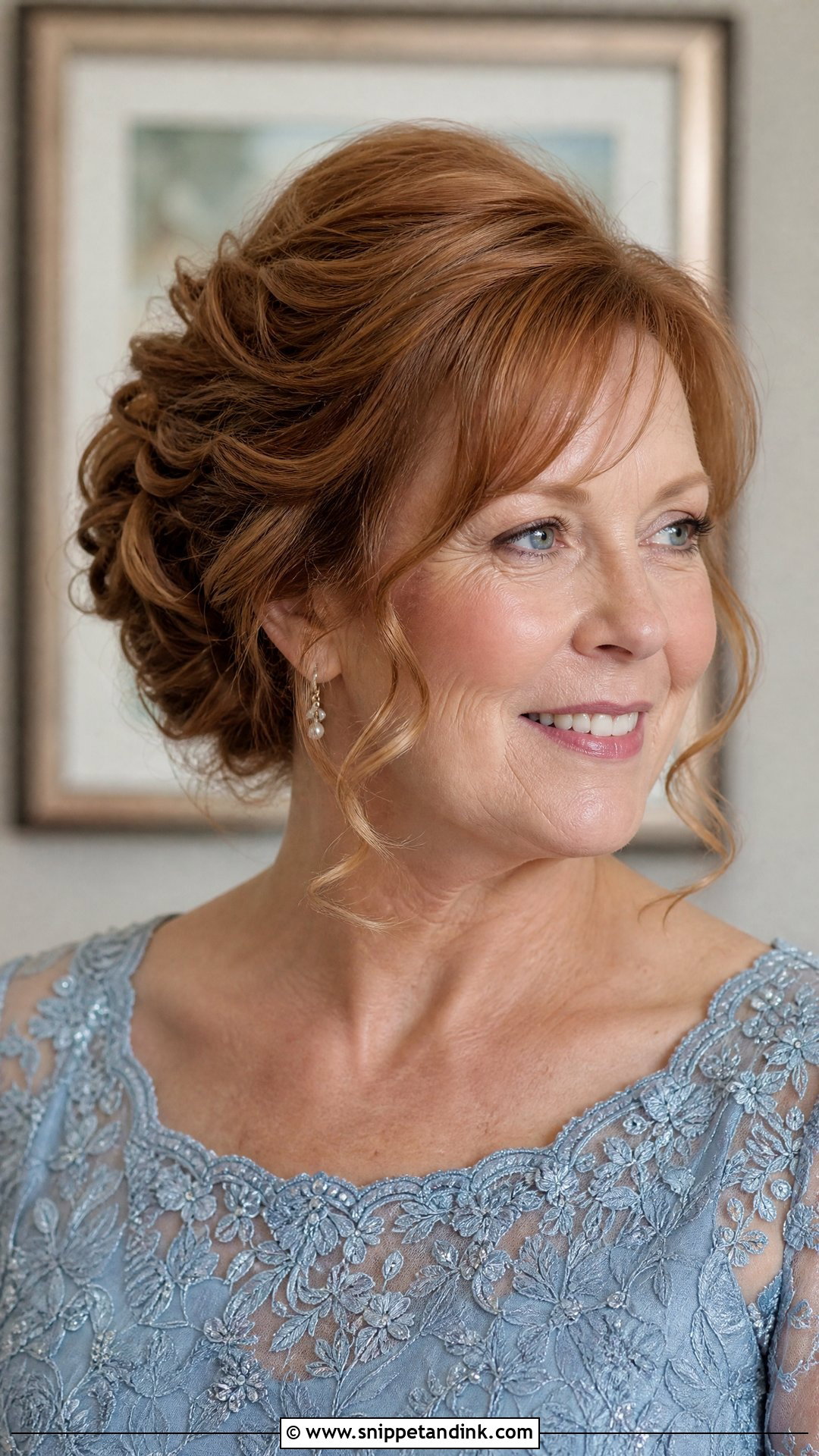 Mother Of The Groom Soft Updo - Snippet and Ink - 20 Wedding Hair for Mother of the Groom Ideas
