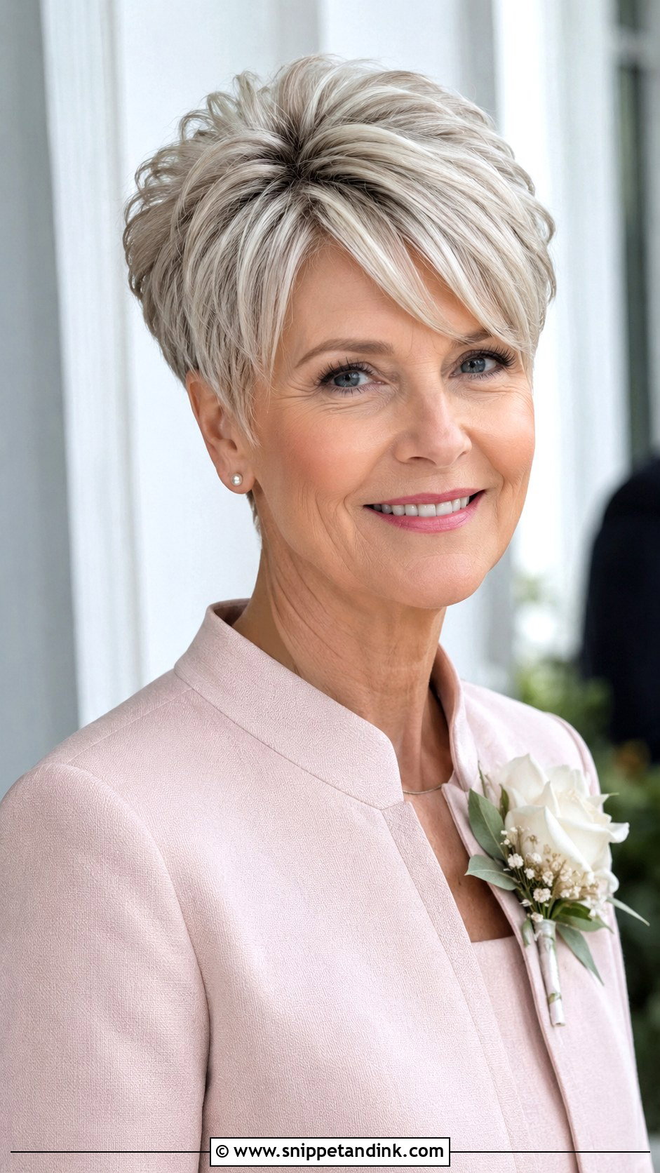 Mother of the Bride Pixie Cut - Snippet and Ink - 15 Hairstyles for Brides Mom