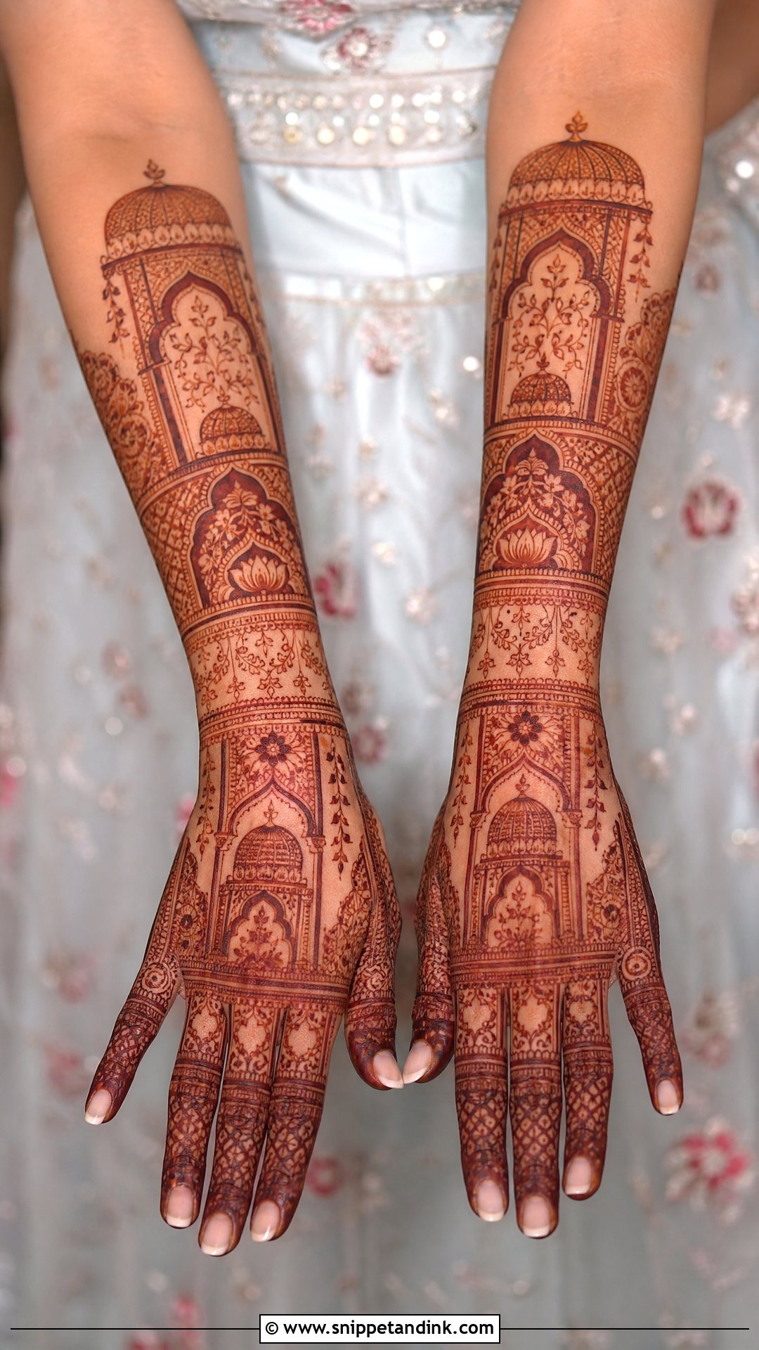 Mughlai Barat Mehndi Design - Snippet and Ink - 20 Barat Mehndi Design Ideas