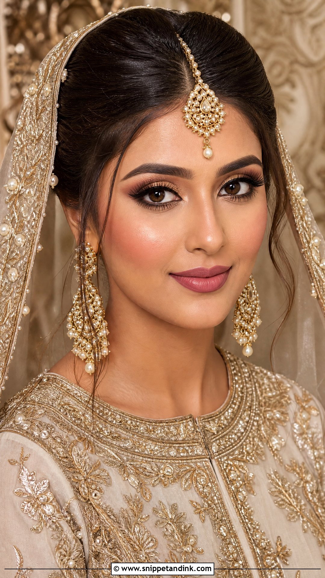 Muslim Bridal HD Makeup - Snippet and Ink - 25 Indian Bridal HD Makeup Looks