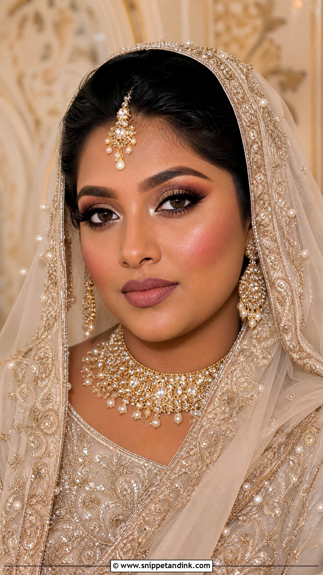 Muslim Bridal Makeup - Snippet and Ink - 25 Indian Wedding Bridal Makeup Ideas