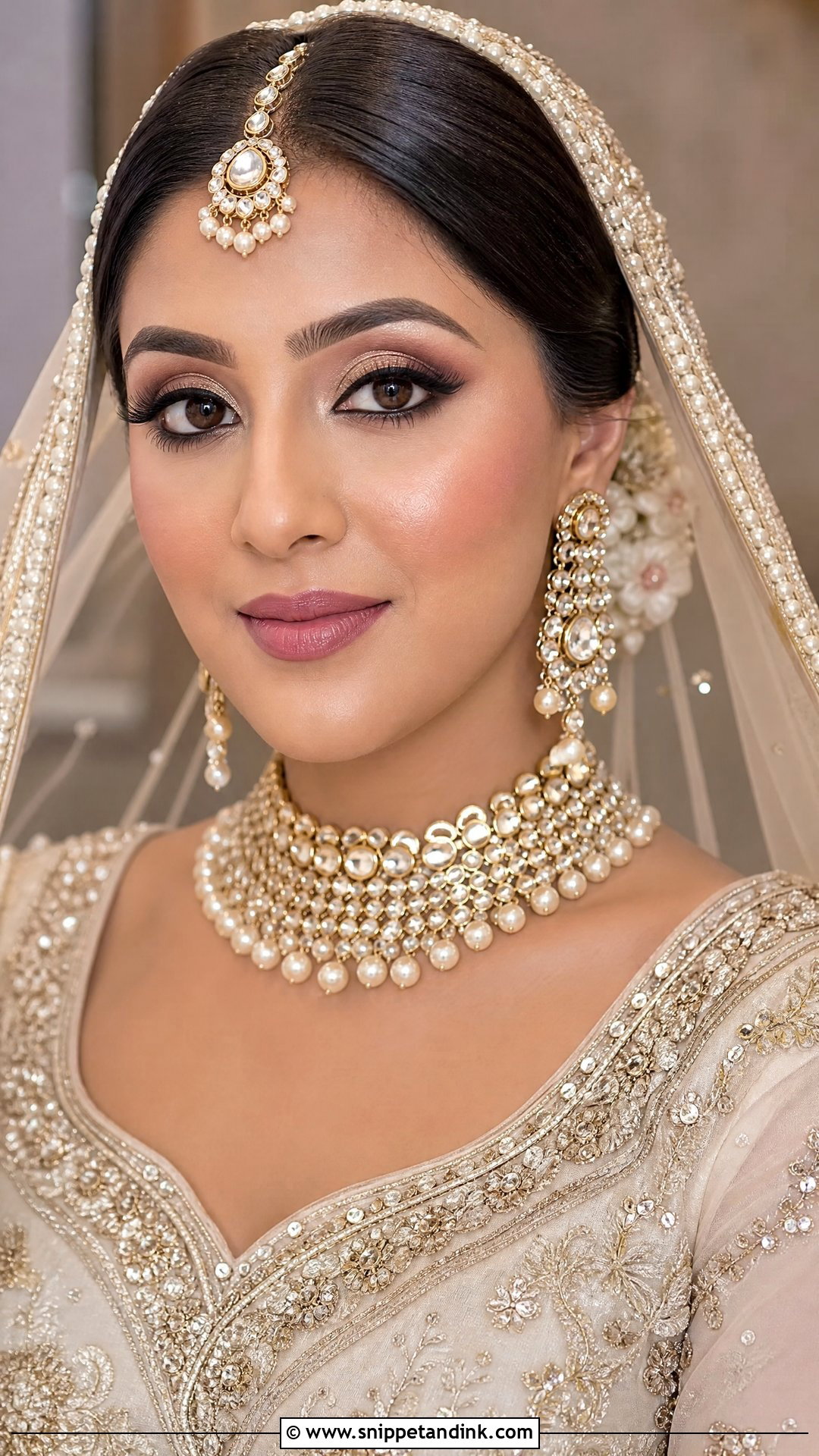 Muslim Indian Bridal Eye Makeup - Snippet and Ink - 25 Indian Bridal Eye Makeup Ideas