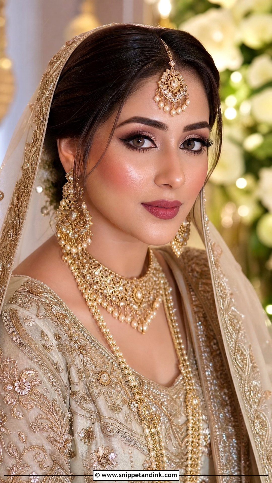 Muslim Indian Bridal Look - Snippet and Ink - 20 Indian Bridal Looks