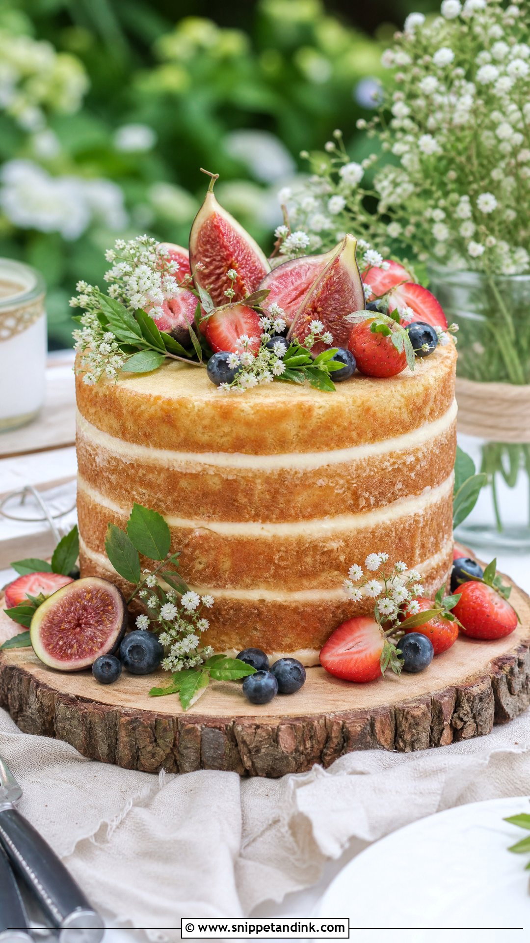 Naked Anniversary Cake - Snippet and Ink - 35 Anniversary Cake Designs