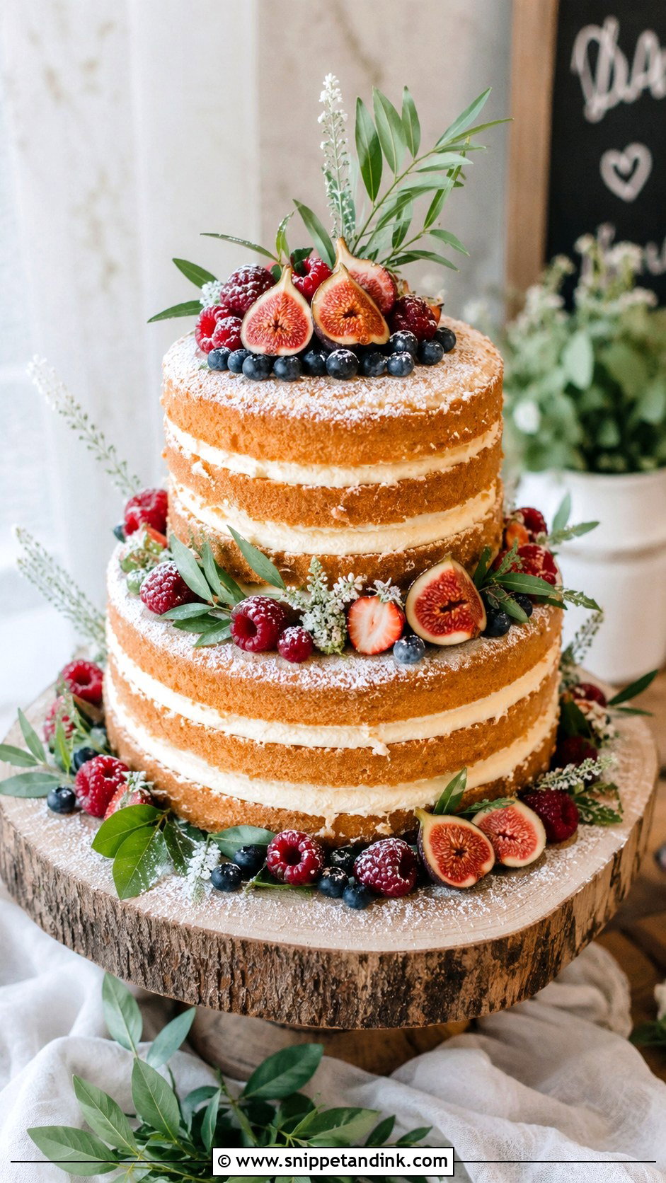 Naked Wedding Cake - Snippet and Ink - 20 Wedding Cake Assembly