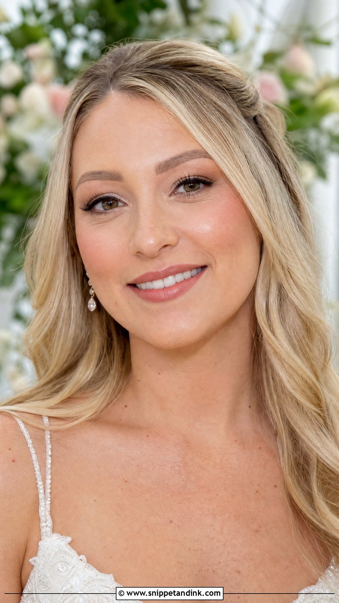 Natural Airbrush Wedding Makeup - Snippet and Ink - 20 Airbrush Wedding Makeup Ideas