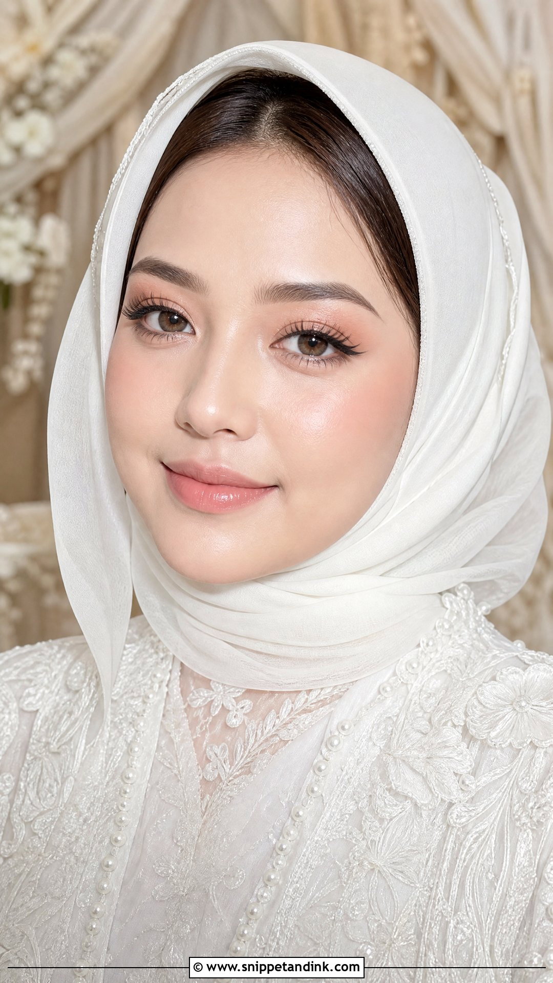 Natural Akad Nikah Makeup - Snippet and Ink - 20 Indonesia Wedding Makeup Ideas