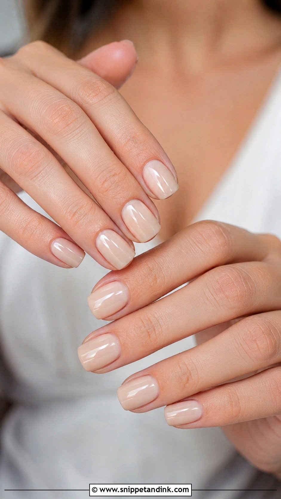 Natural Beige Wedding Nails - Snippet and Ink - 20 Natural Nails for Wedding
