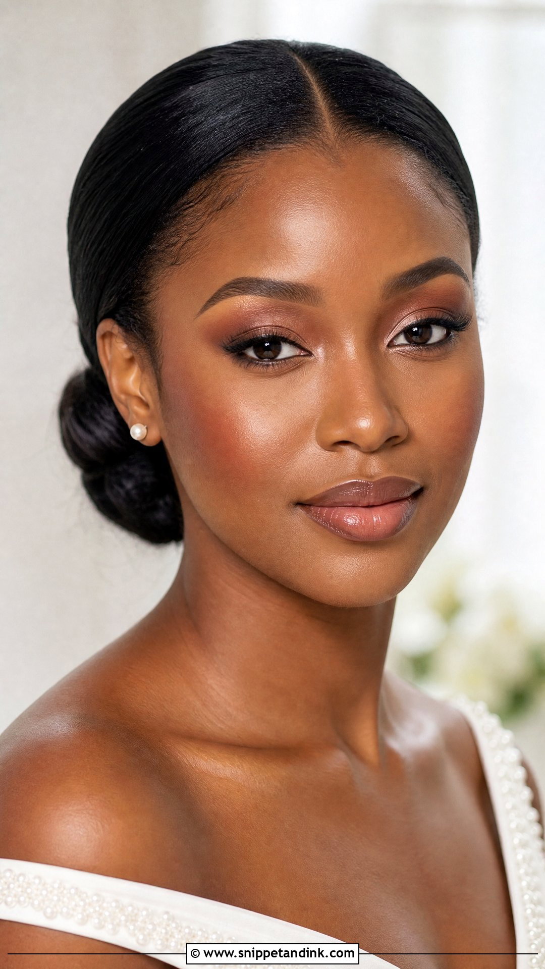 Natural Black Bridal Makeup - Snippet and Ink - 20 Black Bridal Makeup Dark Skin Natural Looks