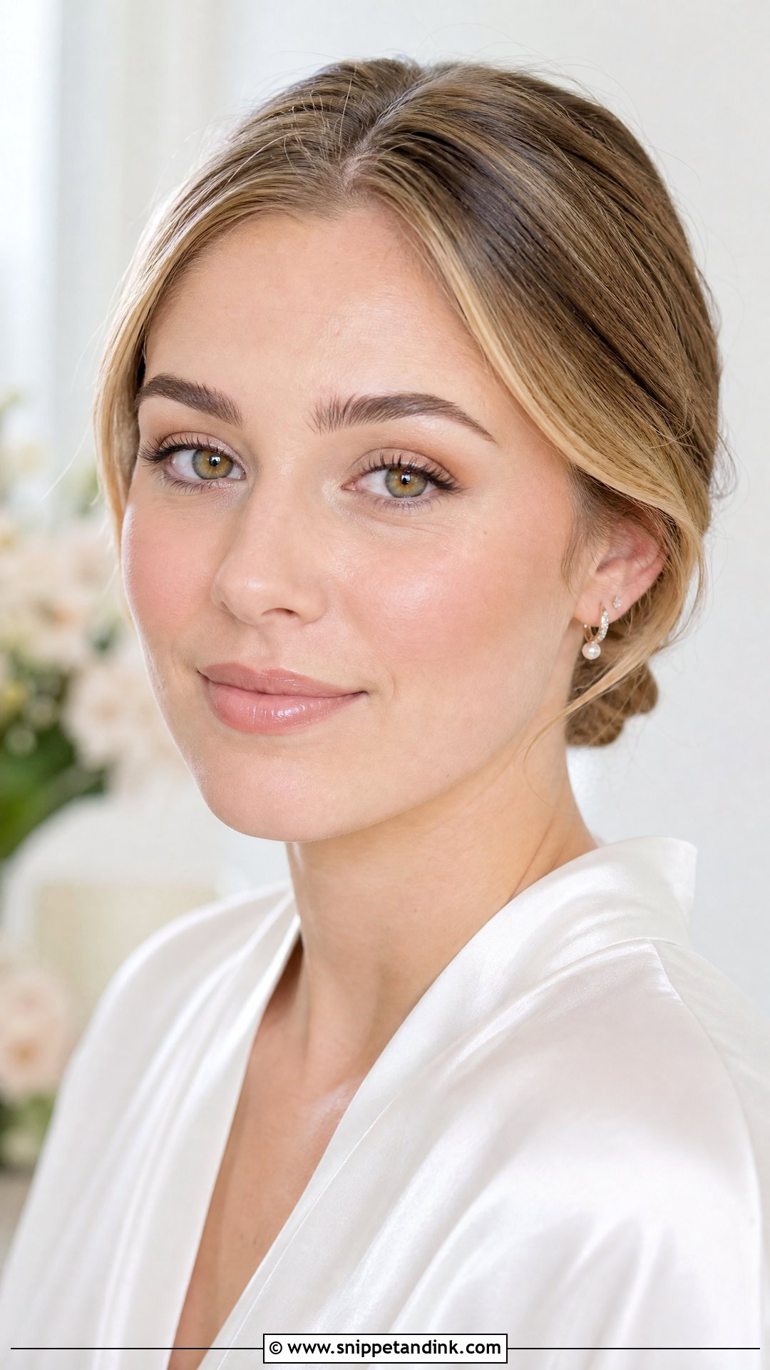 Natural Bridal Eye Makeup - Snippet and Ink - 20 Wedding Eye Makeup for Bride Ideas