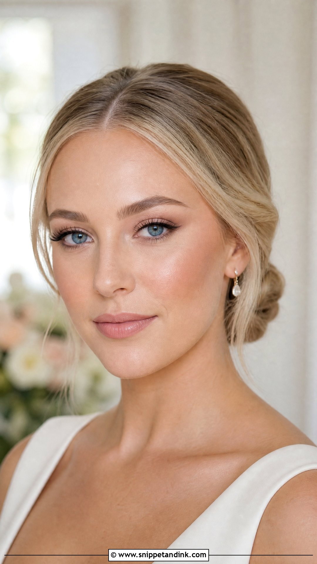 Natural Bridal Glam Makeup - Snippet and Ink - 20 Natural Bridal Glam Ideas