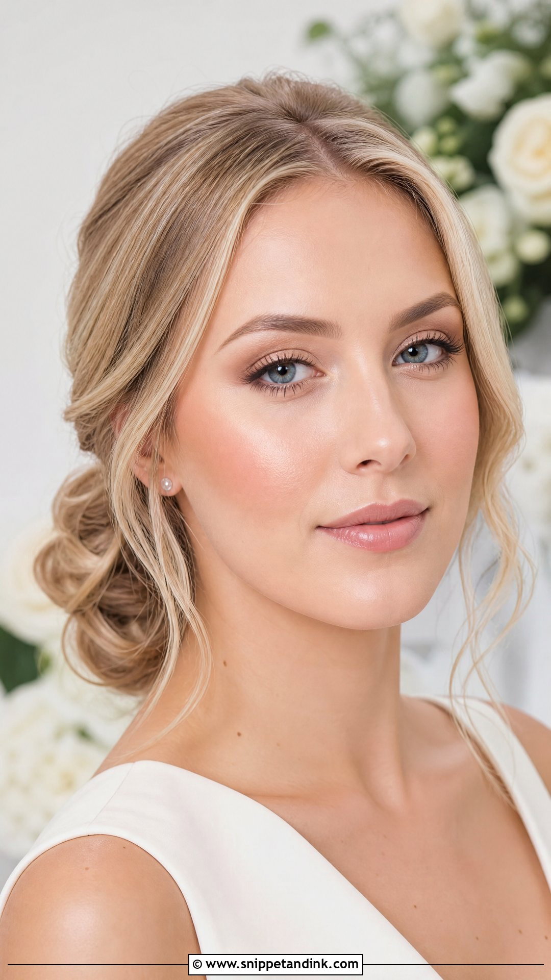 Natural Bridal Makeup - Snippet and Ink - 20 Minimal Makeup for Wedding Ideas