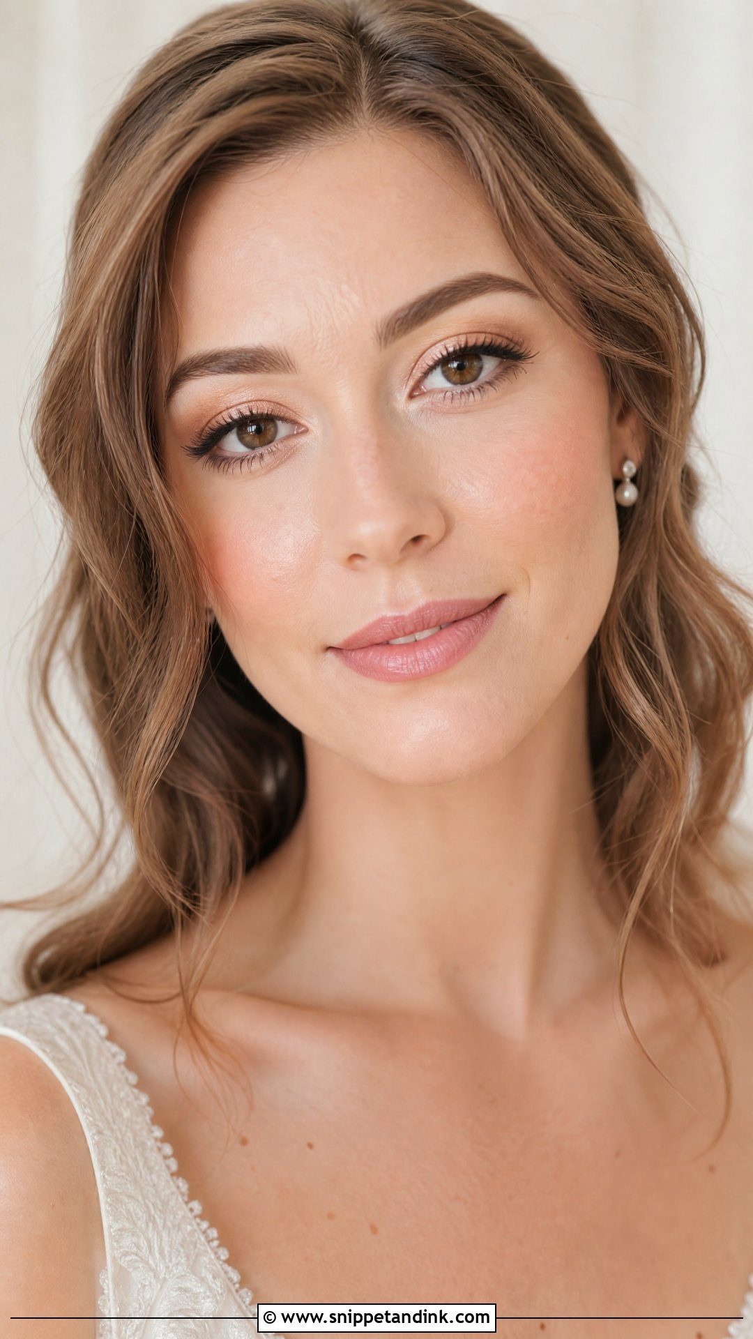 Natural Bridal Makeup - Snippet and Ink - 20 No Makeup Wedding Ideas