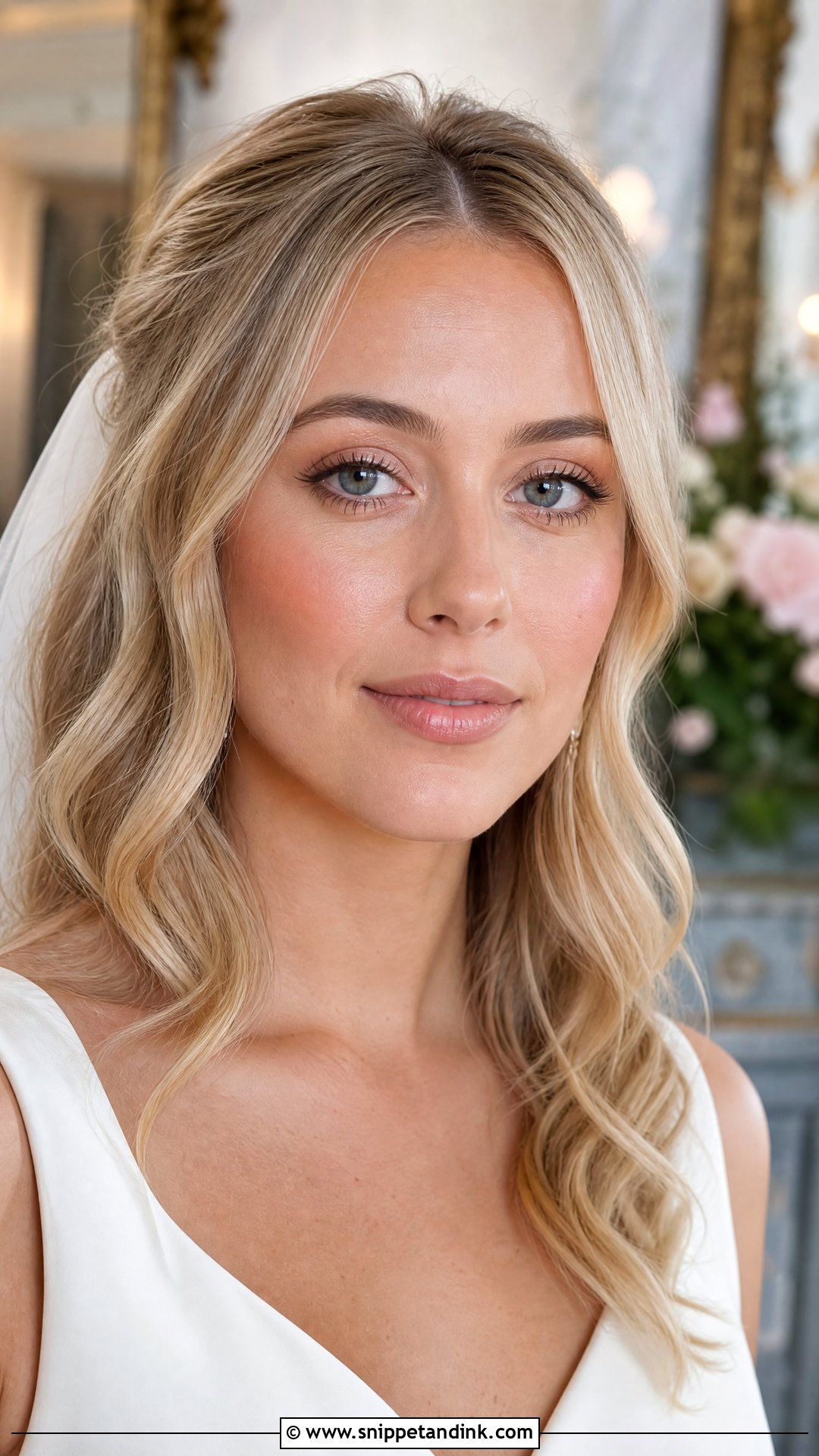 Natural Bridal Makeup - Snippet and Ink - 20 Simple Makeup for Bride Ideas