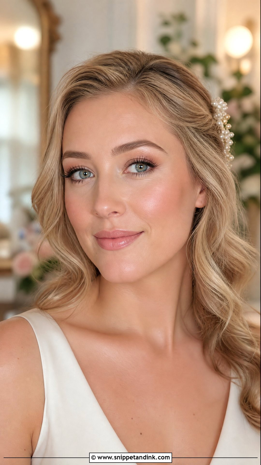 Natural Bridal Makeup - Snippet and Ink - 35 Bride Makeup Ideas