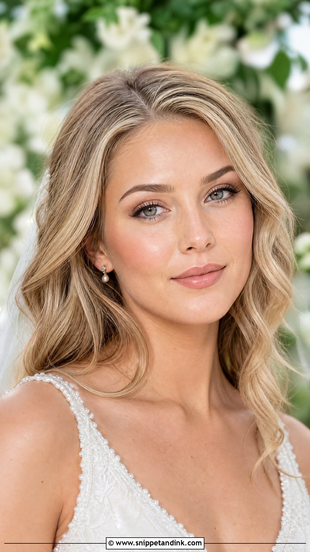 Natural Bridal Makeup - Snippet and Ink - 20 Brides Make Up Wedding Ideas