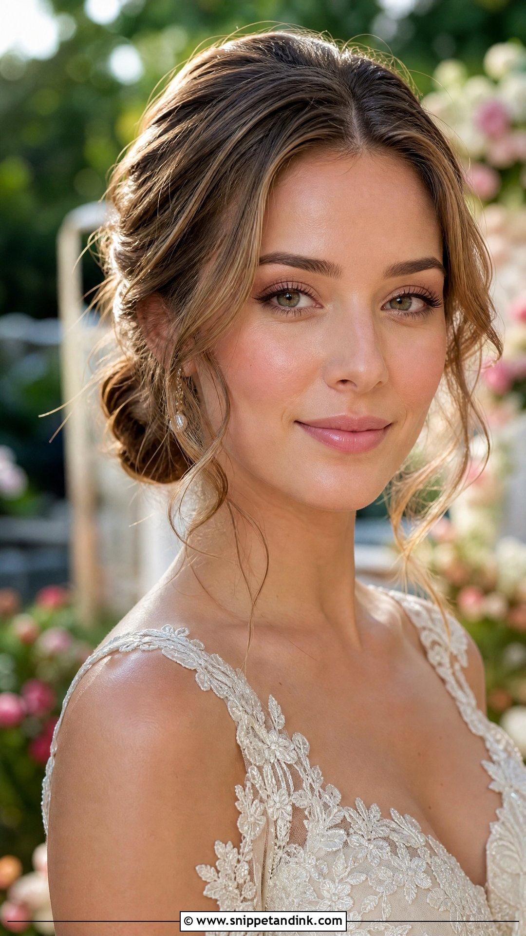 Natural Bridal Makeup For A Garden Wedding - Snippet and Ink - 25 Natural Bridal Make Up Ideas