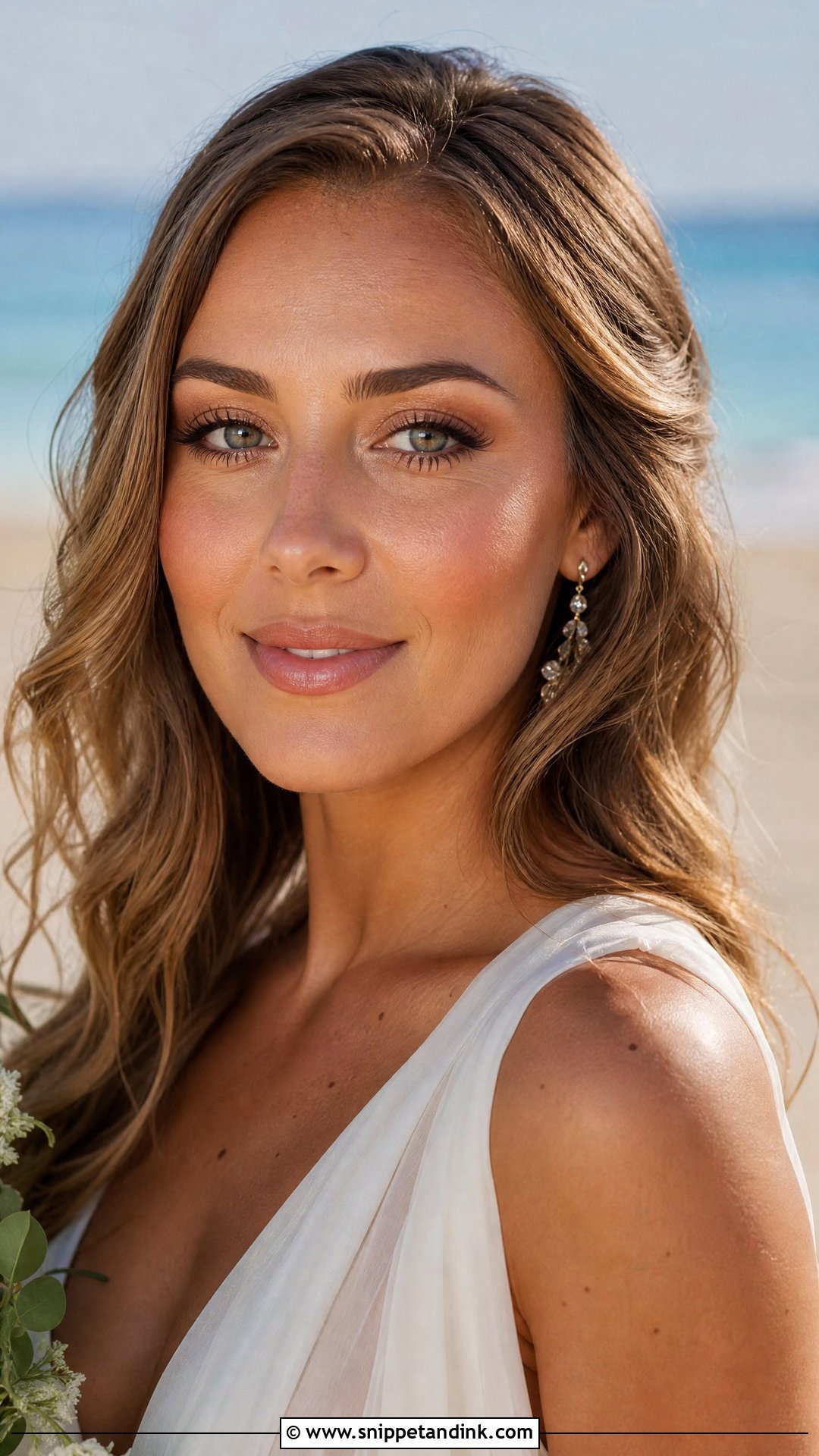 Natural Bridal Makeup For Beach Wedding - Snippet and Ink - 30 Natural Bridal Makeup Ideas