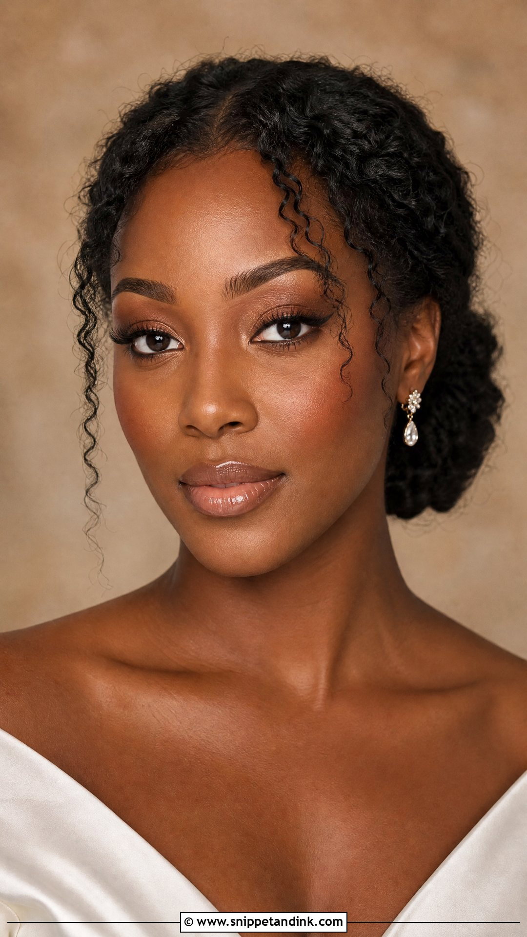 Natural Bridal Makeup For Black Women - Snippet and Ink - 25 Bridal Makeup Black Women