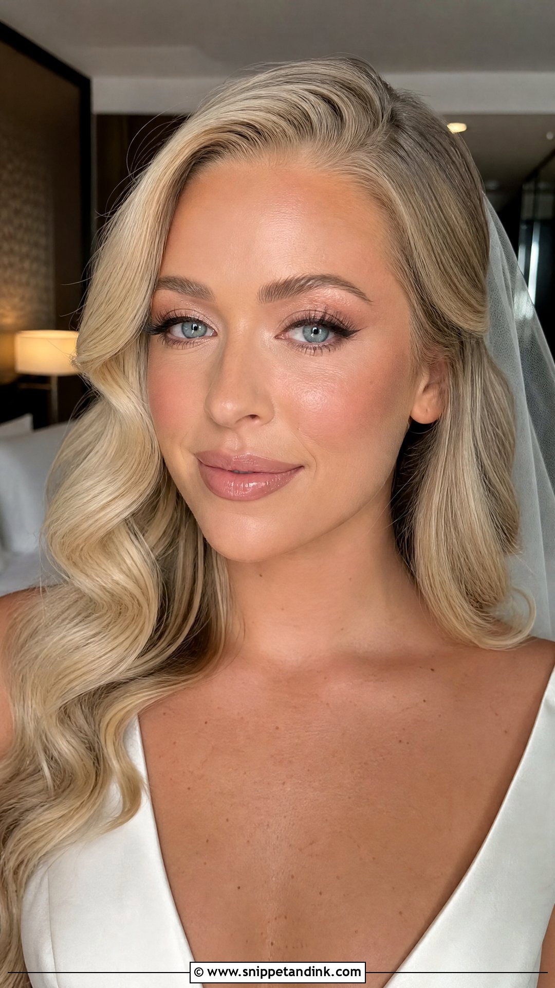 Natural Bridal Makeup For Blonde Brides With Light Skin - Snippet and Ink - 20 Natural Bridal Makeup for Blondes