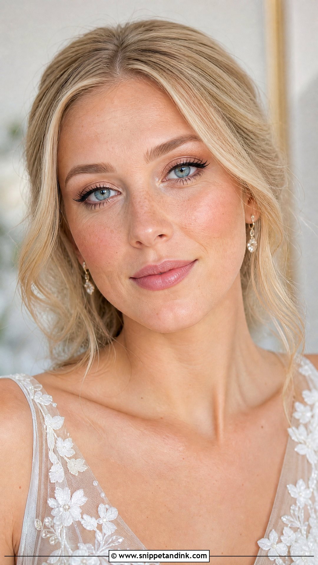 Natural Bridal Makeup For Blondes With Blue Eyes - Snippet and Ink - 20 Natural Bridal Makeup for Blondes