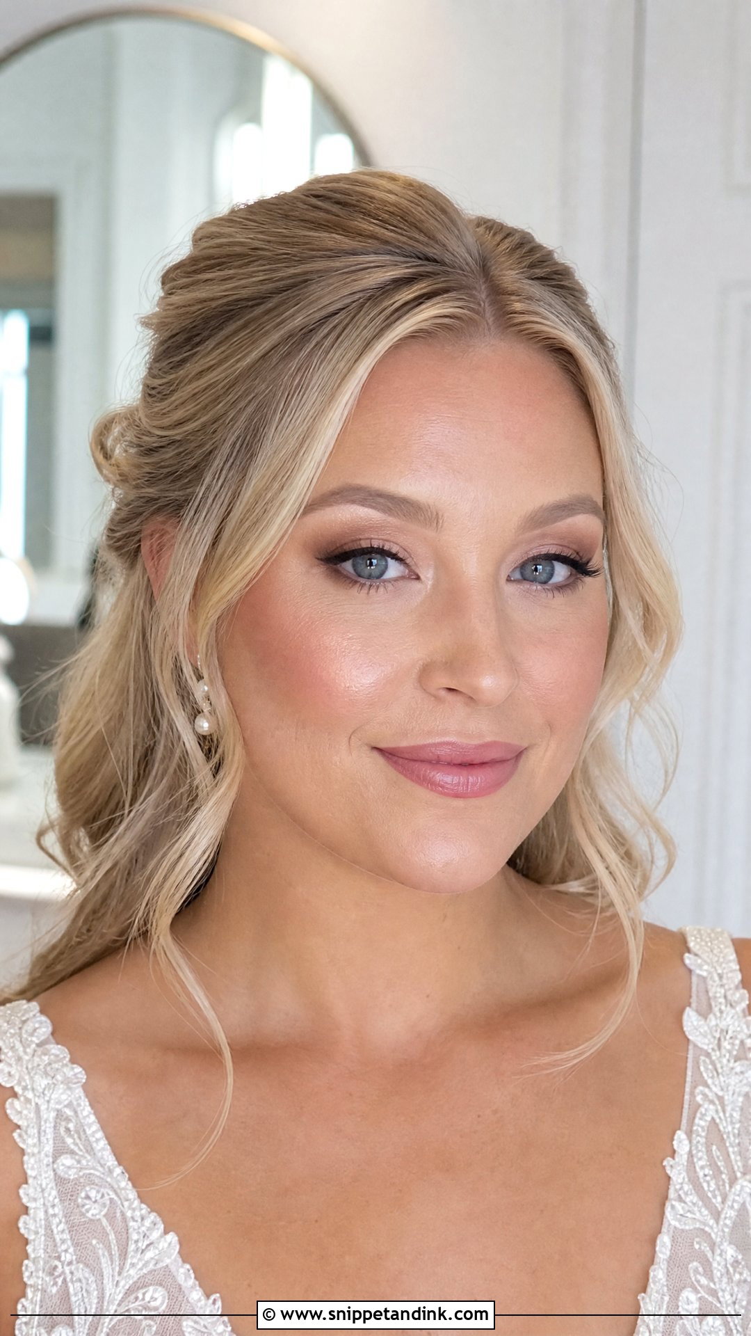 Natural Bridal Makeup For Blondes With Hooded Eyes - Snippet and Ink - 20 Natural Bridal Makeup for Blondes