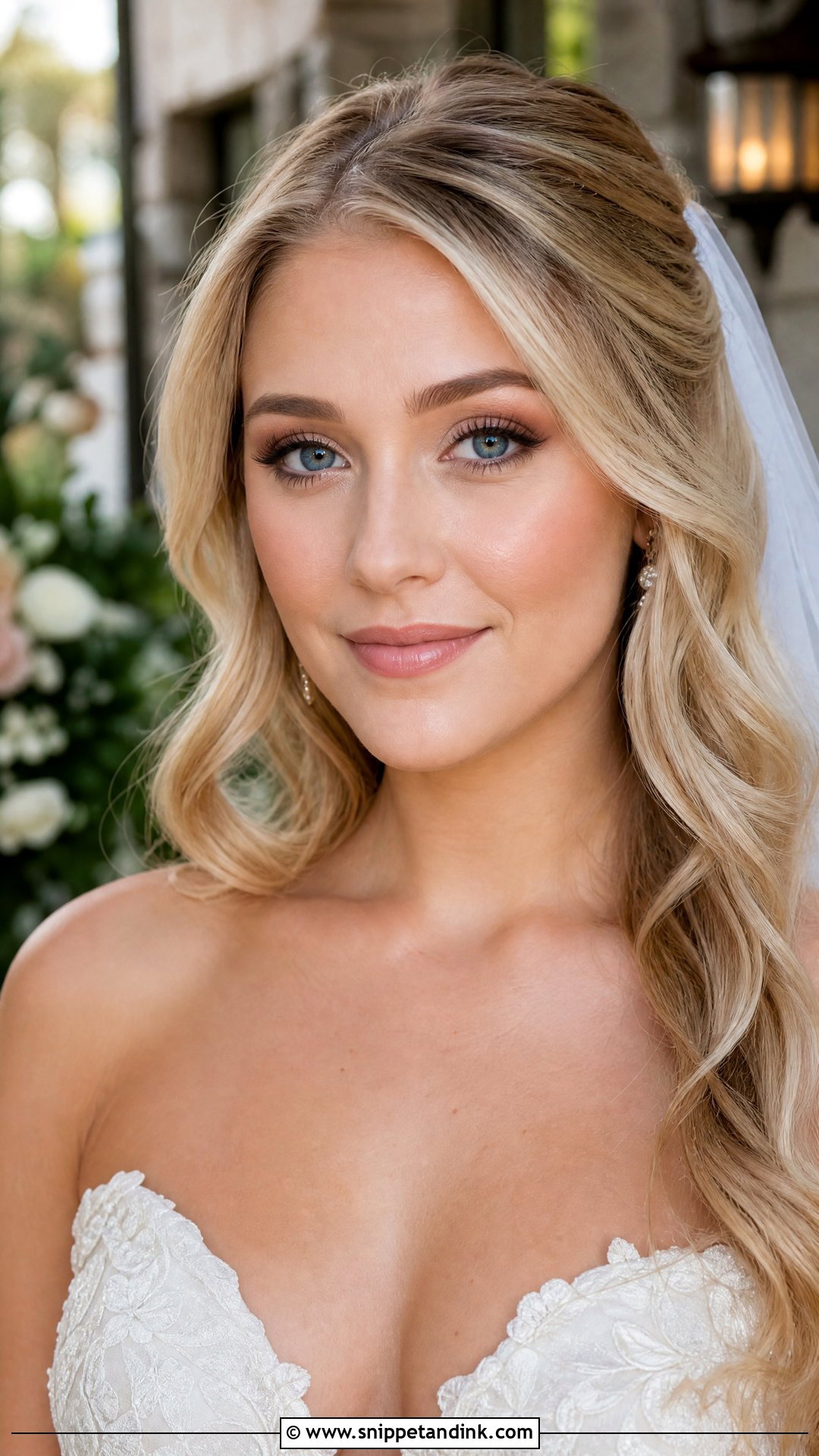 Natural Bridal Makeup For Blue Eyes - Snippet and Ink - 25 Natural Bridal Make Up Ideas