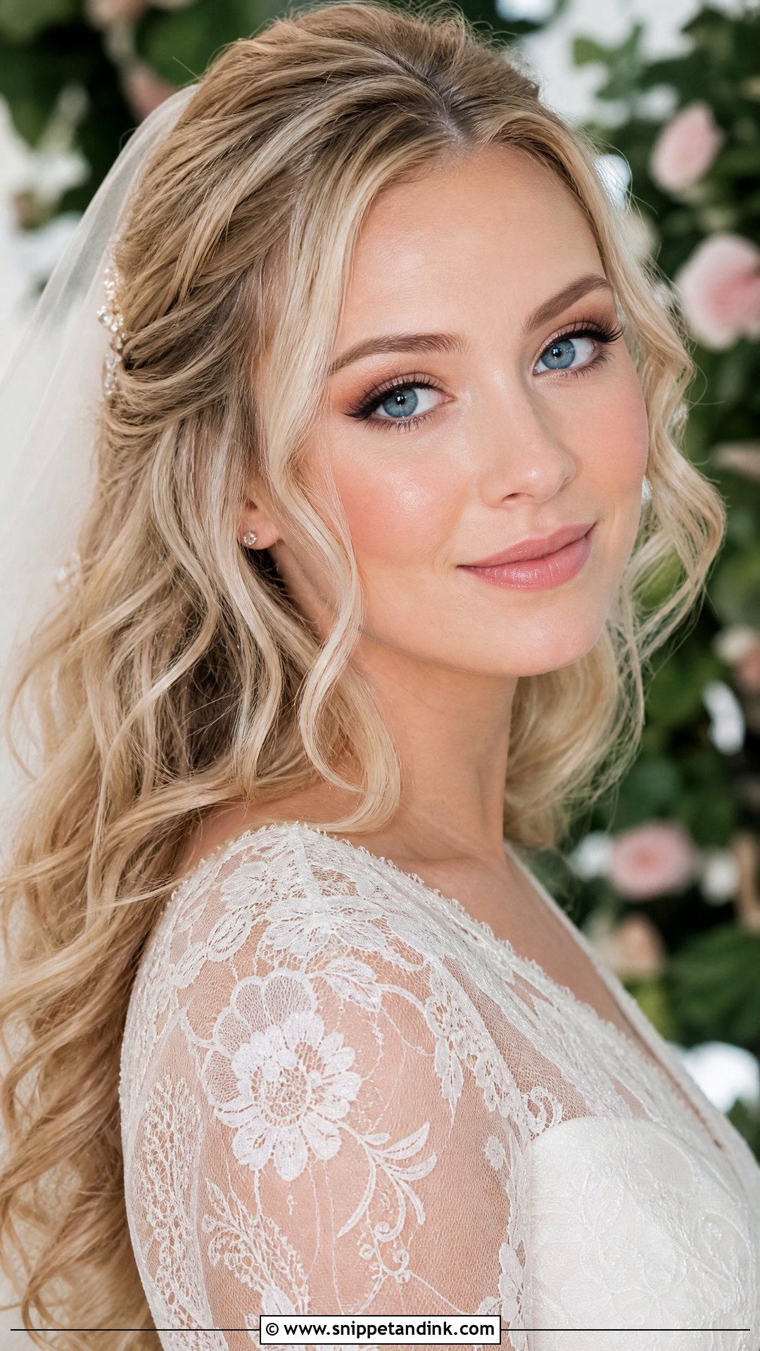 Natural Bridal Makeup For Blue Eyes - Snippet and Ink - 30 Natural Bridal Makeup Ideas