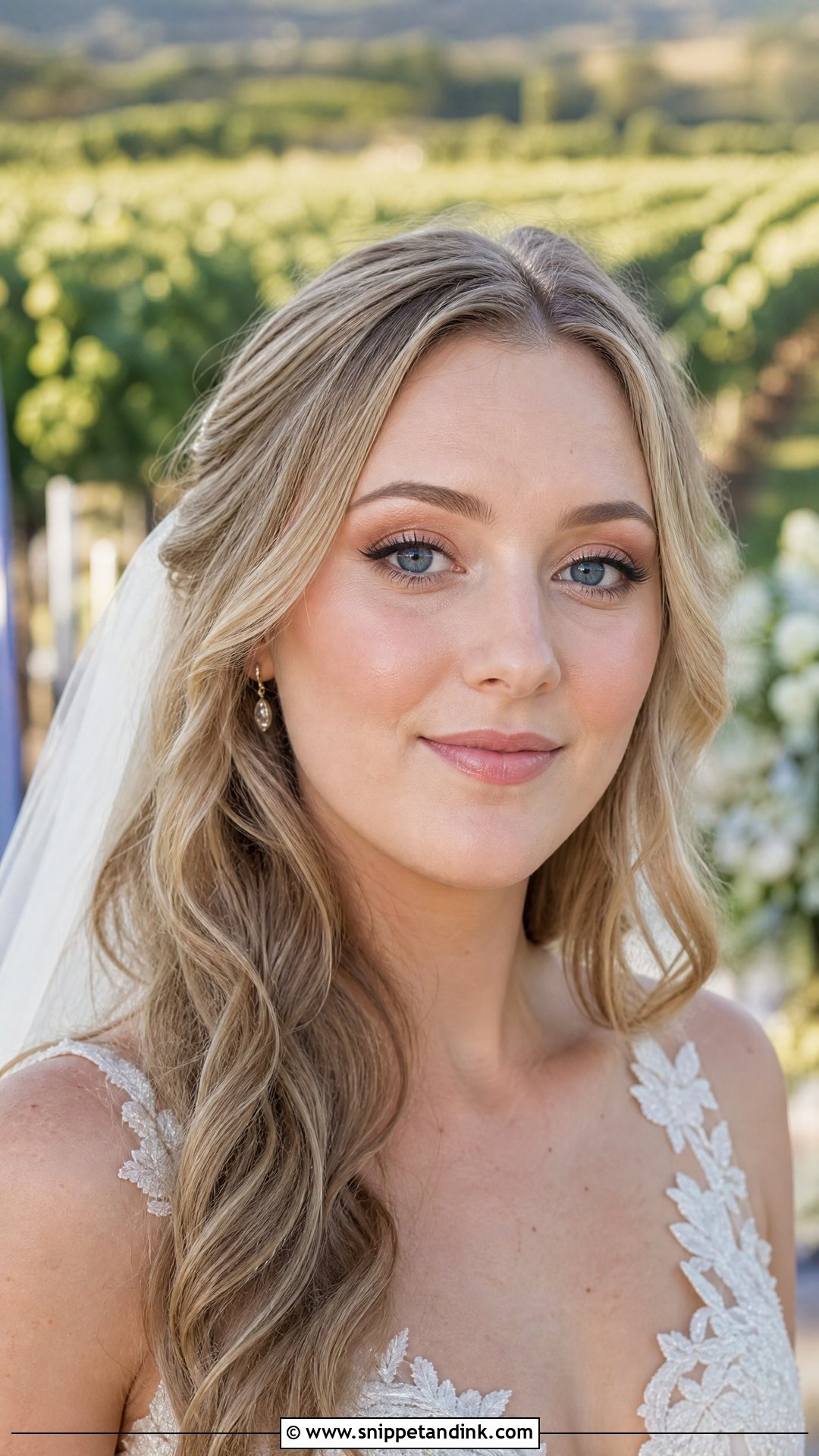 Natural Bridal Makeup For Blue Eyes - Snippet and Ink - 20 Natural Wedding Bride Makeup Ideas