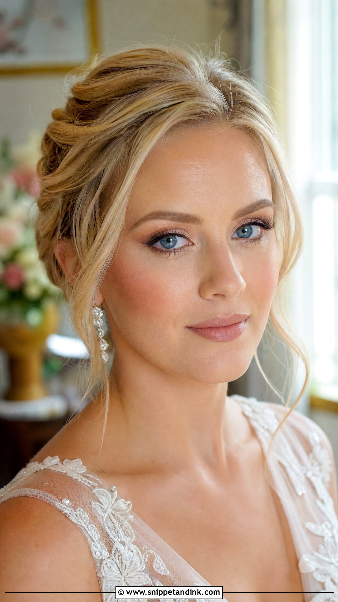 Natural Bridal Makeup For Blue Eyes - Snippet and Ink - 20 Soft Natural Bridal Makeup Ideas