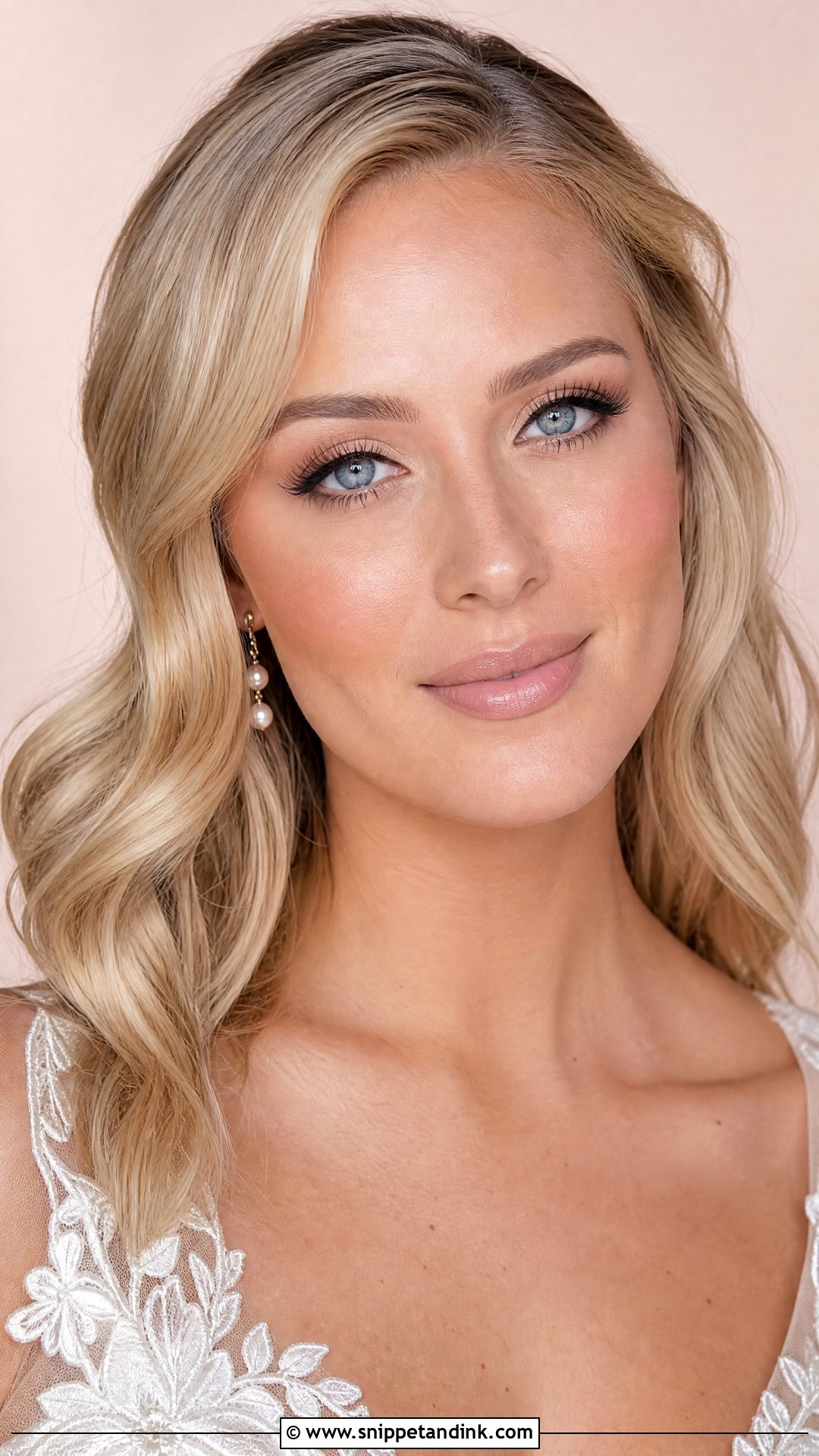 Natural Bridal Makeup For Blue Eyes And Blonde Hair - Snippet and Ink - 25 Natural Bridal Makeup for Blue Eyes