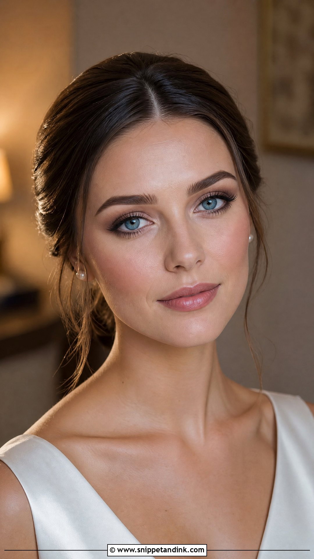 Natural Bridal Makeup For Blue Eyes And Brown Hair - Snippet and Ink - 25 Natural Bridal Makeup for Blue Eyes