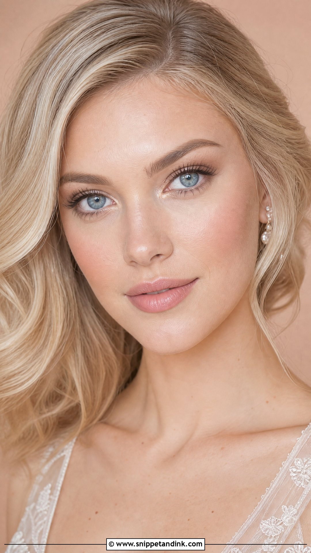 Natural Bridal Makeup For Blue Eyes And Fair Skin - Snippet and Ink - 25 Natural Bridal Makeup for Blue Eyes