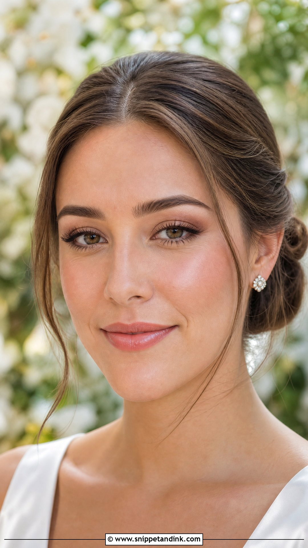 Natural Bridal Makeup For Brown Eyes - Snippet and Ink - 20 Soft Bridal Makeup for Brown Eyes