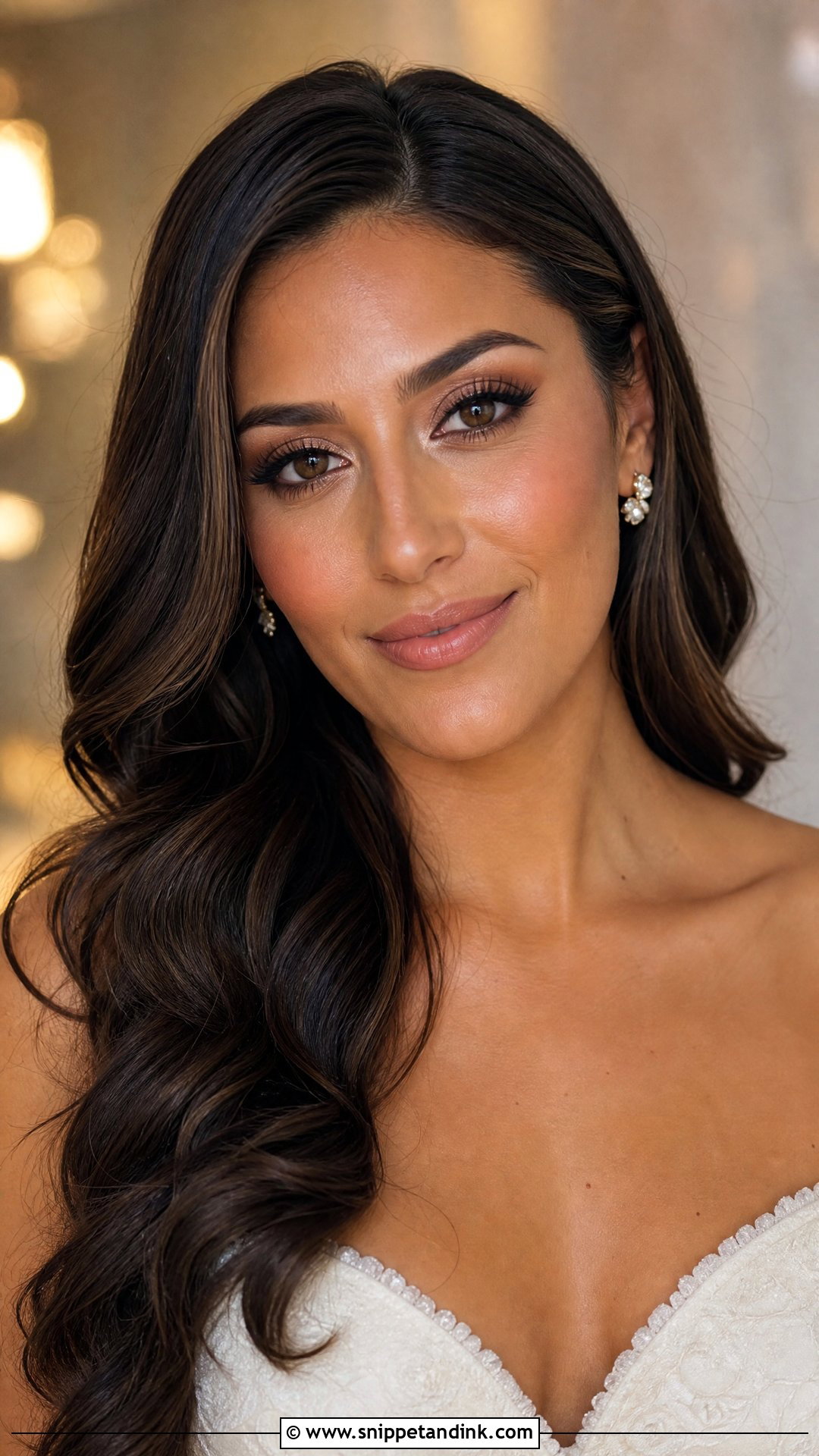 Natural Bridal Makeup For Brown Eyes - Snippet and Ink - 20 Soft Natural Wedding Makeup Ideas