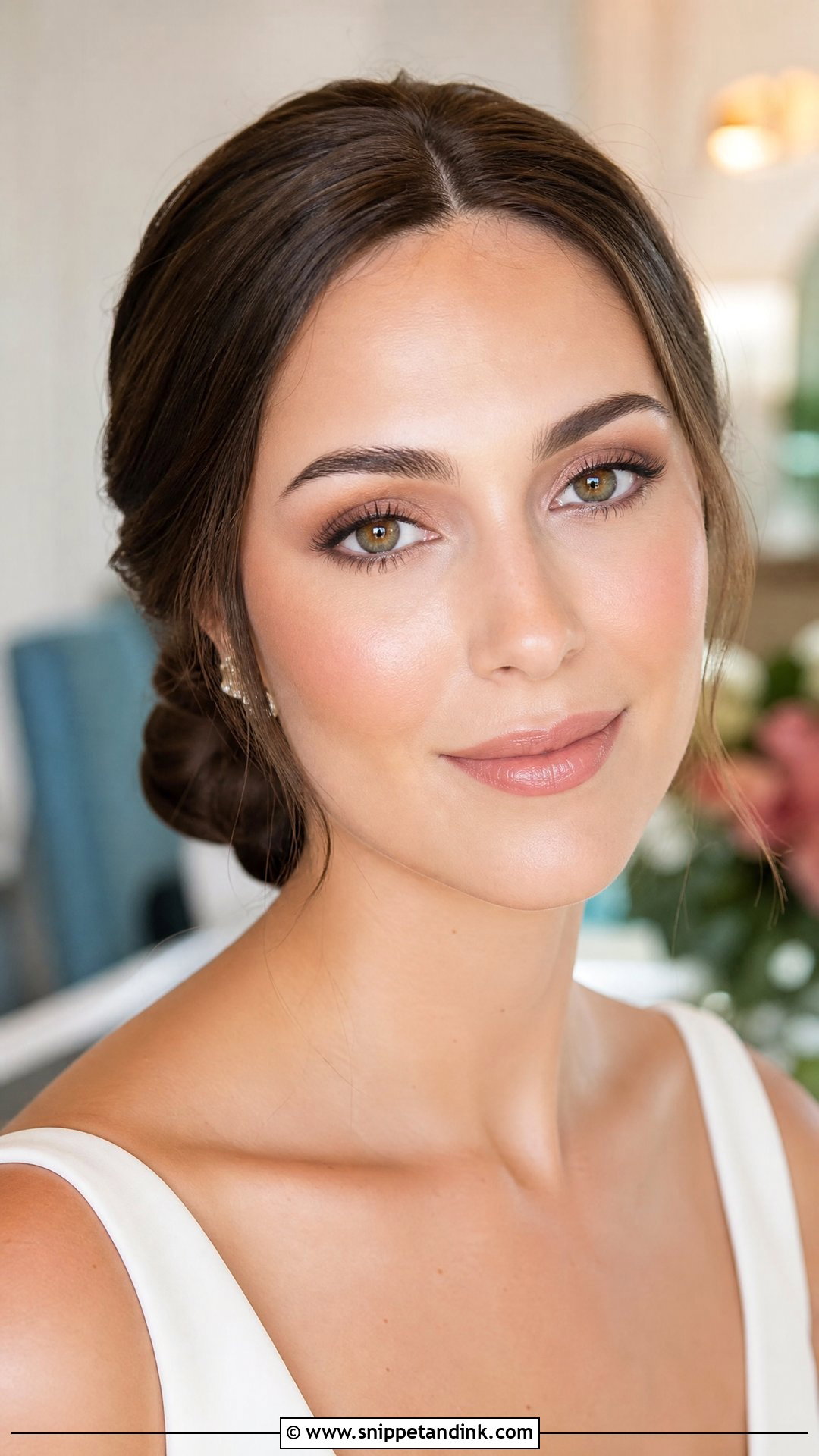Natural Bridal Makeup For Brown Eyes - Snippet and Ink - 25 Soft Natural Wedding Makeup Looks for Brown Eyes