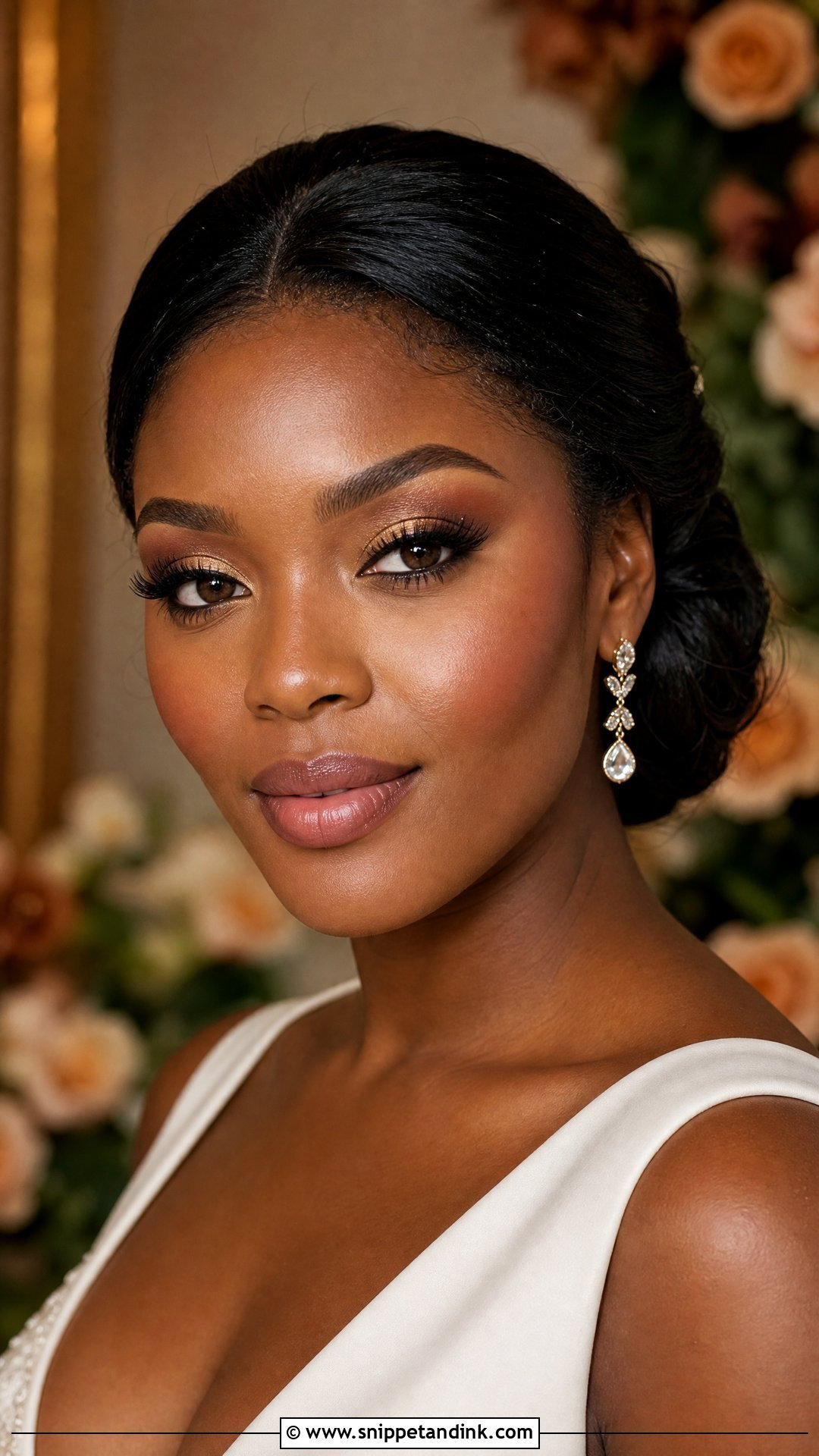Natural Bridal Makeup For Brown Eyes - Snippet and Ink - 20 Natural Bridal Makeup Looks