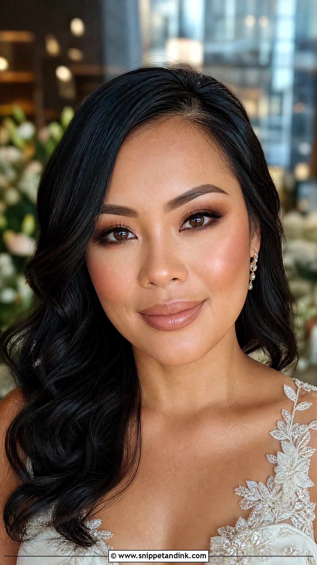 Natural Bridal Makeup For Brown Eyes - Snippet and Ink - 20 Natural Wedding Bride Makeup Ideas