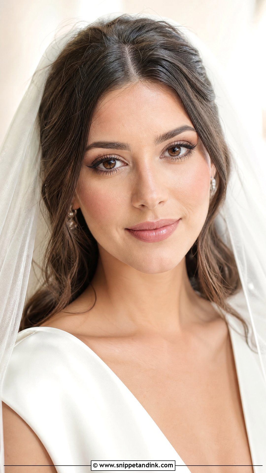Natural Bridal Makeup For Brown Eyes Brunettes - Snippet and Ink - 25 Natural Bridal Makeup for Brown Eyes Brunettes