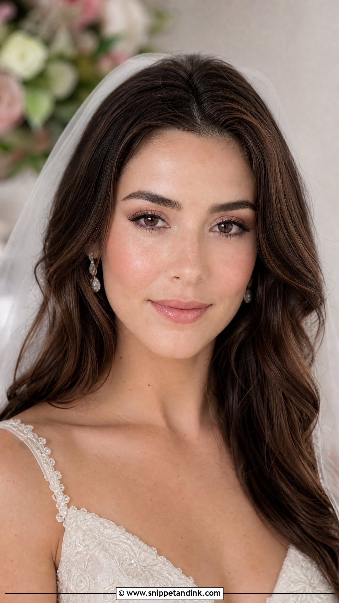 Natural Bridal Makeup For Brown Eyes Brunettes - Snippet and Ink - 25 Bridal Makeup for Brown Eyes Brunettes