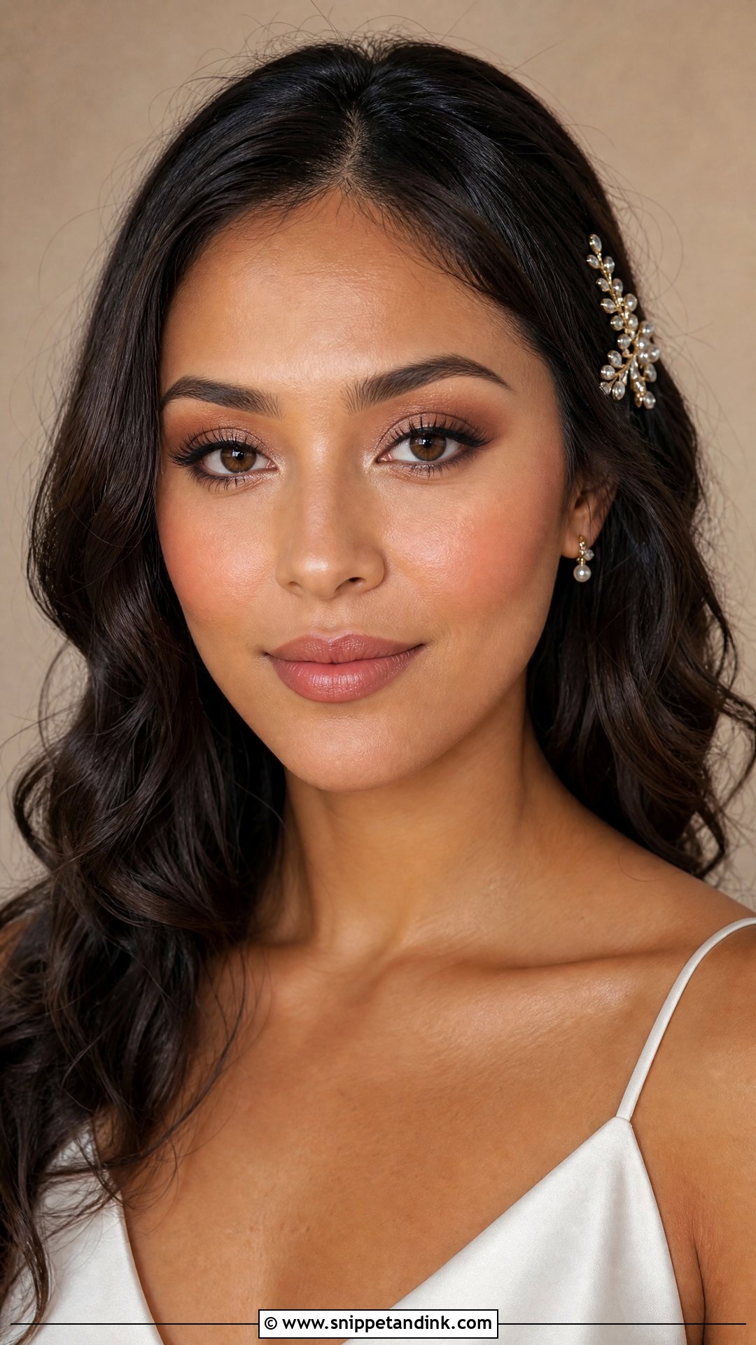 Natural Bridal Makeup For Brown Skin - Snippet and Ink - 20 Bridal Makeup Brown Skin Ideas