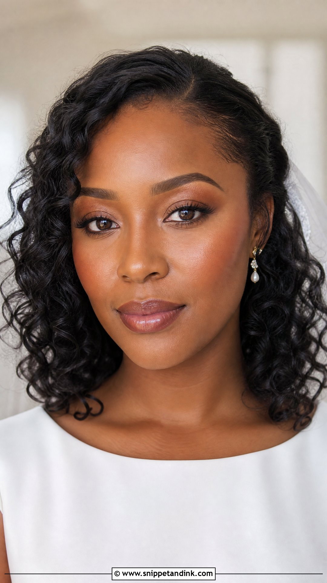 Natural Bridal Makeup For Dark Skin - Snippet and Ink - 20 Dark Skin Bridal Makeup Ideas