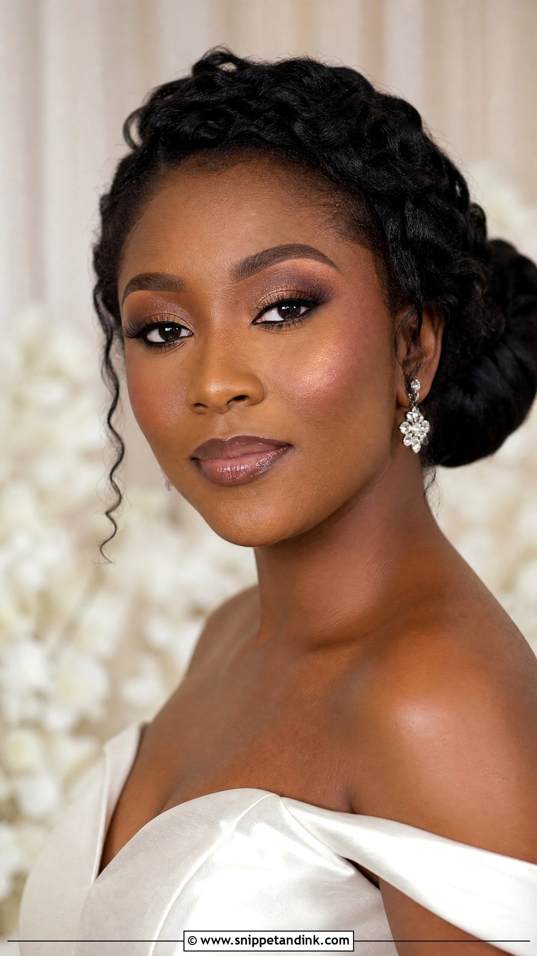 Natural Bridal Makeup For Dark Skin - Snippet and Ink - 20 Natural Bridal Glam Ideas