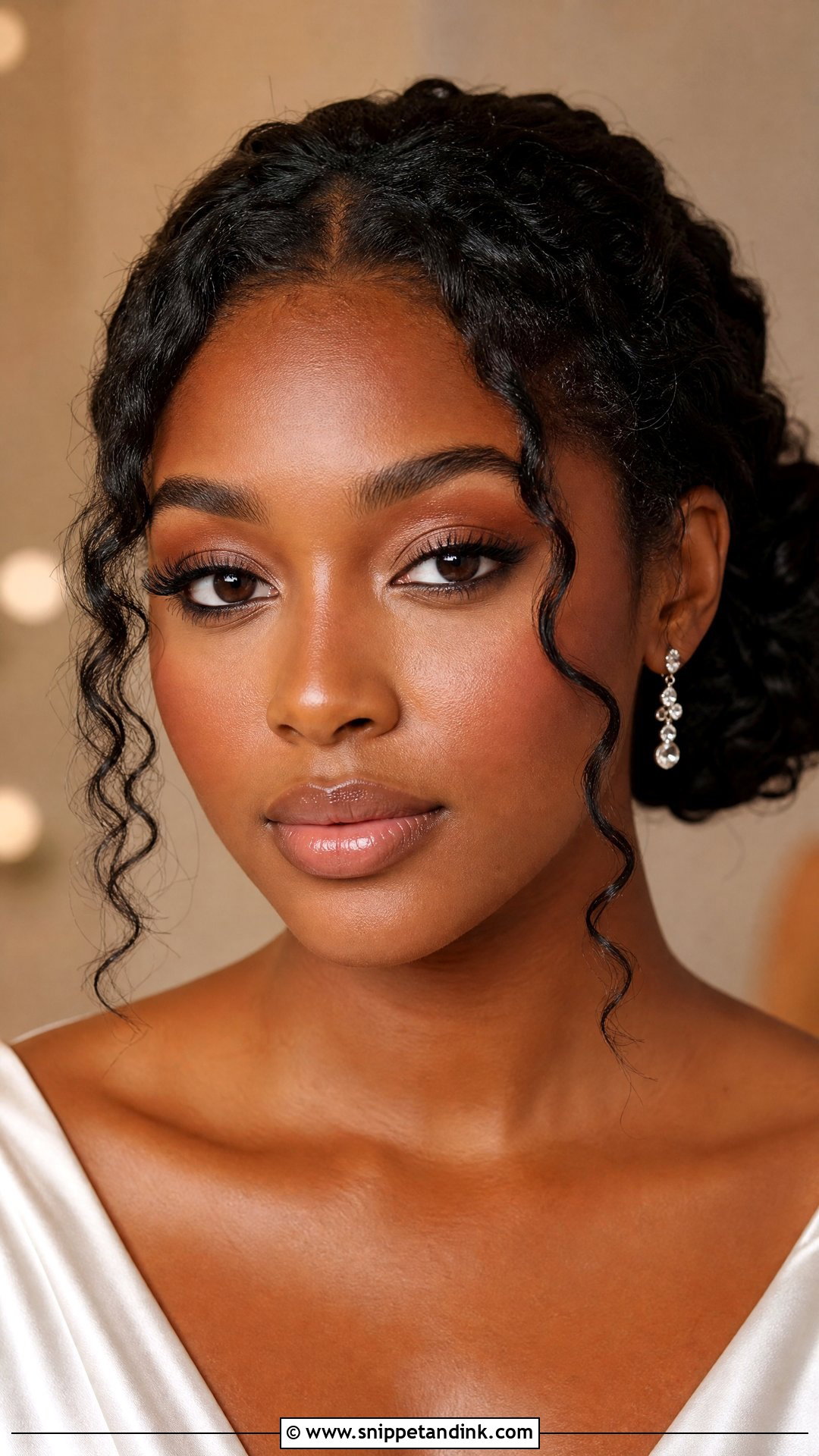 Natural Bridal Makeup For Dark Skin - Snippet and Ink - 25 Black Bridal Makeup Dark Skin Ideas