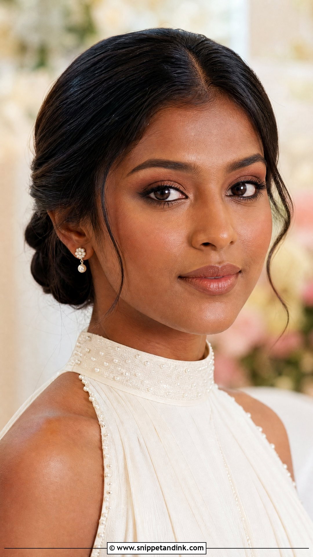 Natural Bridal Makeup For Dark Skin - Snippet and Ink - 20 Bridal Makeup for Dark Skin Ideas