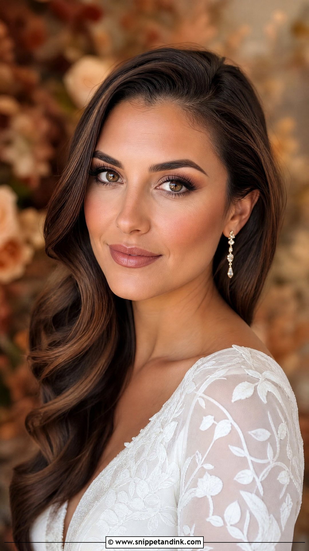 Natural Bridal Makeup For Fall Wedding - Snippet and Ink - 20 Natural Bridal Makeup Looks
