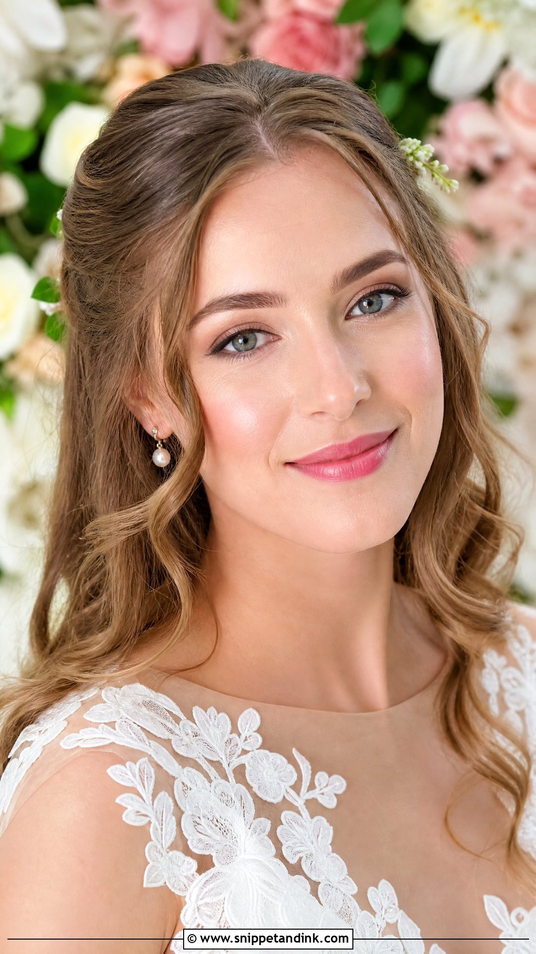 Natural Bridal Makeup For Garden Wedding - Snippet and Ink - 25 Light Natural Bridal Makeup Ideas